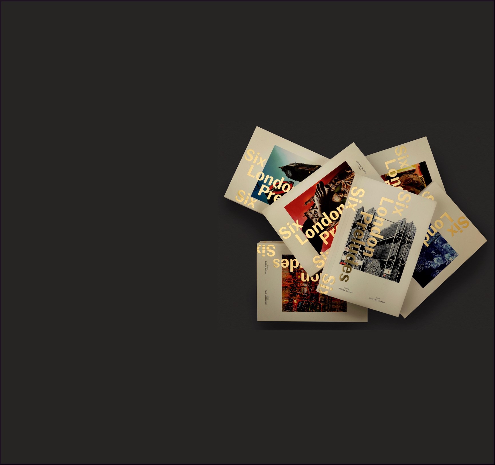 cover image displaying published books
