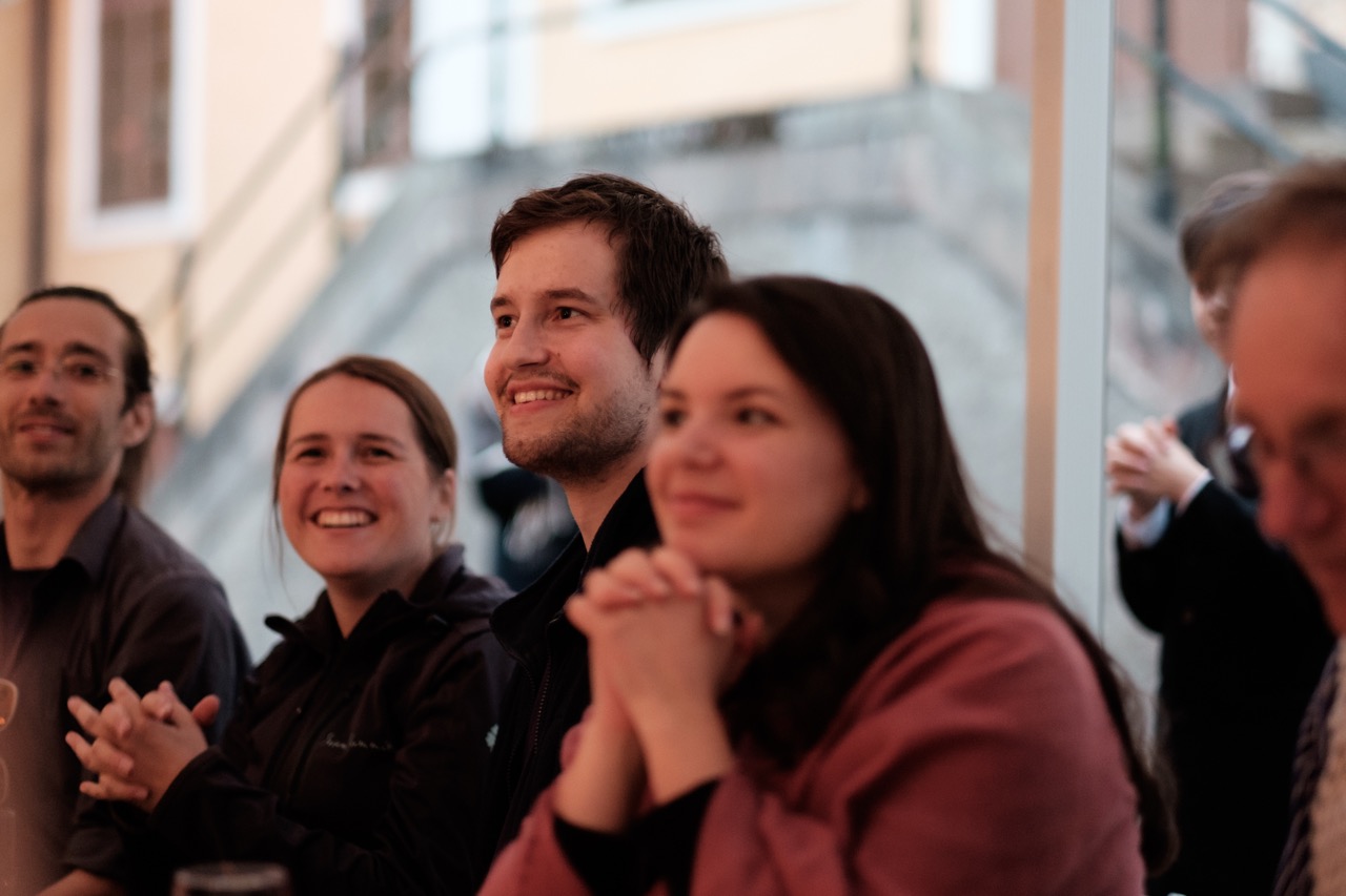 image of happy supporters